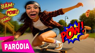 PARÓDIA MARAVILHOSA ZÉ VAQUEIRO ( tomei um tombo do skate)