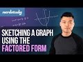Sketching Graphs from the Factored Form