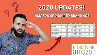 Amazon Sponsored Brand Ads - 2020 Updates!