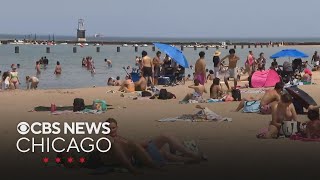 YouTube video thumbnail: Heat Waves Hits Chicago Area, With Extreme Heat Warning for Cook County