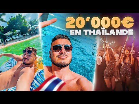 Thaïlande : 20.000€ dépensés en 3 semaines entre Villas, Luxe, Fêtes et Excès ! EP.1/2