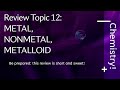 Properties of Metals and Non-Metals