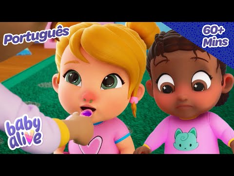 Médico Médico | Os bebês estão doentes | Baby Alive em Português ⭐️ Hábitos saudáveis para crianças