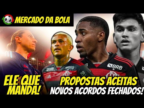 ACORDO FEITO! FILIPE LUÍS DECIDE QUEM FICA E QUEM SAI! FLAMENGO ACEITA PROPOSTA E VAI ASSINAR!!!