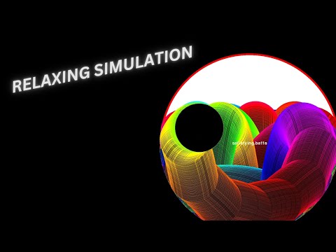 Relaxing bouncing simulation