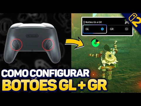 Como configurar GL e GR FÁCIL no PRO CONTROLLER do Nintendo Switch 2