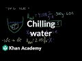 Energy Transfer in Ice and Water
