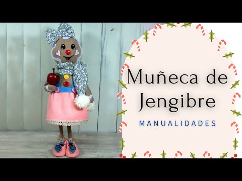 ¡Crea una Muñeca de Jengibre para Navidad!