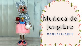 ¡Crea una Muñeca de Jengibre para Navidad!