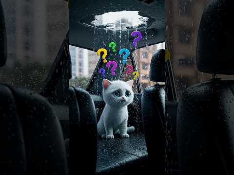 ¡Está lloviendo dentro del carro! 🚗🌧️✨