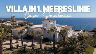 MEHR MEER GEHT NICHT! Tour durch Casa Santorini in 1. Meereslinie auf Mallorca