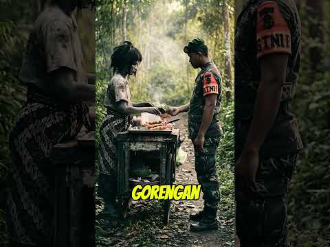 TNI gak sadar saat beli gorengan di tengah hutan ‼️#shorts #viralvideo #viralshorts