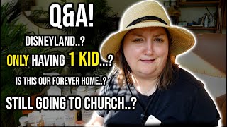 Am I still going to church? & only having 1 kid..? PAINTING A MUG & ANSWERING YOUR QUESTIONS!