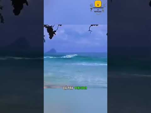 Este vídeo é de momentos antes de acontecer o tsunami de 2004. #youtubeshorts #curiosidades