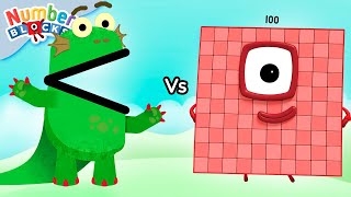 Numberblocks vs Monstruos | El pais de los números | Dibujos animados para niños | Numberblocks Es