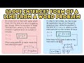 Mastering Slope Intercept Form from Word Problems