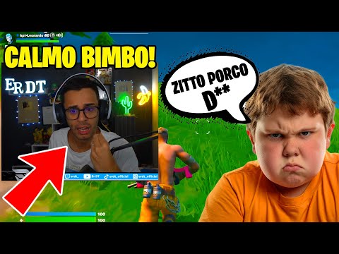 INCONTRO un BAMBINO che BESTEMMIA e MI INSULTA in DUO RIEMPI!