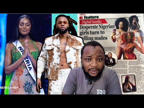 Nigeria Girls Sells N*de online becos of Tinubu / Chidimma & Flavour Miss Universe