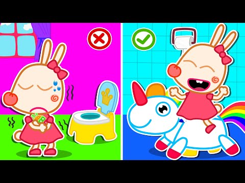 Go To The Potty, Lily! Unicorn Potty Training - Learn Good Habit For Kids - Tokki Channel