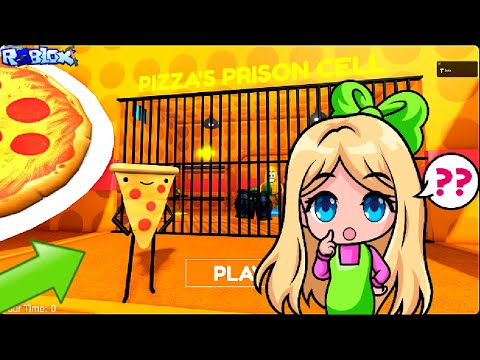 LA PIZZA SE HA VUELTO LOCA!! 😭🍕 PIZZA PRISON RUN! (Obby)🍕