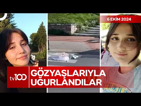 Canice Öldürülen Kızların Cenazesinde Yürek Yakan Feryatlar | tv100 Haber