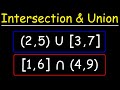 Understanding Intervals: Intersection and Union
