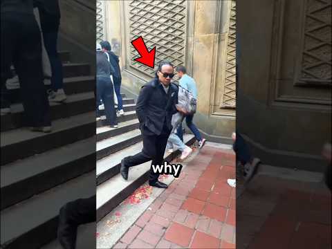 This Guy Makes Everyone Walk Backwards 🤯