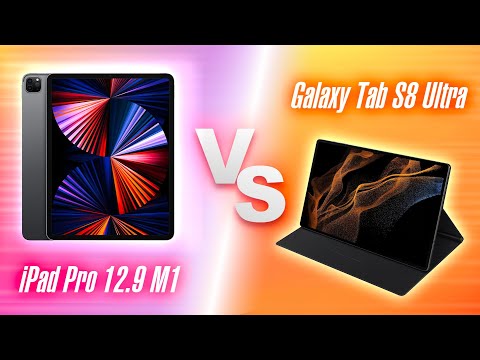 (VIETNAMESE) So sánh iPad Pro 12.9 M1 vs Galaxy Tab S8 Ultra