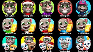 Talking Tom Frends (  Tom Frends 2, My Tom 2,Tom Time Rush, Tom Gold Run) & My Virtual!