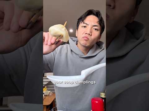 Here's the PERFECT time to eat your soup dumplings 😋