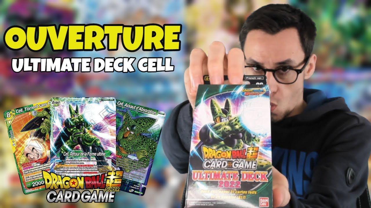 OUVERTURE ULTIMATE DECK 2022  BT17 CELL  - DRAGON BALL SUPER CARD GAME FR