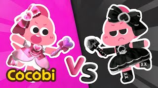 Missão! Herói Rosa e Herói Preto!💗🖤 | Canções Coloridas para Crianças | Cocobi