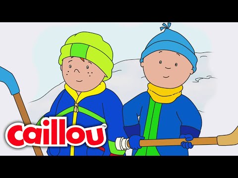 ¿Qué es Ringette? | Caillou Español Castellano - WildBrain | Películas para niños