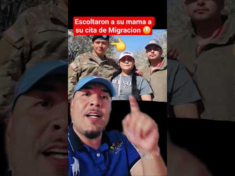 2 hermanos del army acompañaron a su mama a su cita de Migracion en Chicago
