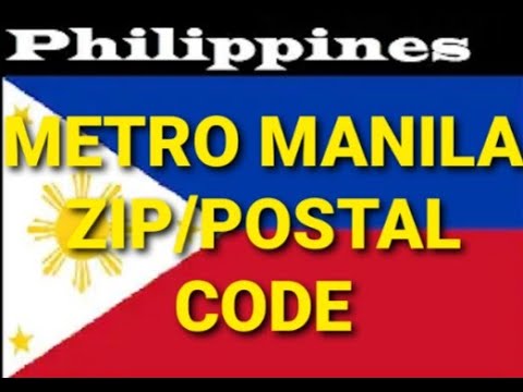 Paco Manila Zip Code 11 2021