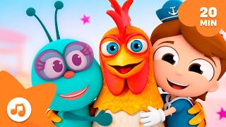 Un Mundo de Amigos 🌎💛 Canta, Baila y Juega en El Reino Infantil