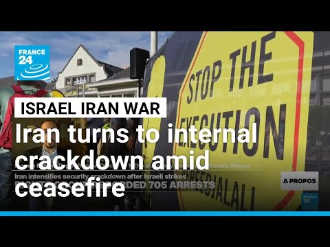 YouTube video thumbnail: Iran Turns to Internal Crackdown in Wake of 12-day War