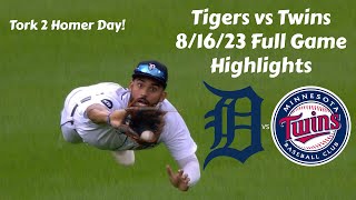 Detroit Tigers vs Minnesota Twins 8/16/23 Highlights