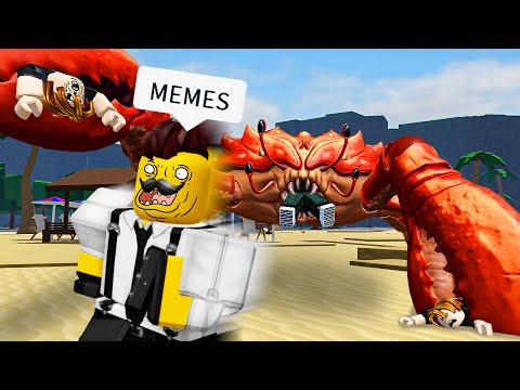 ROBLOX Strongest Battlegrounds Funny Moments Part 8 (MEMES) 💪