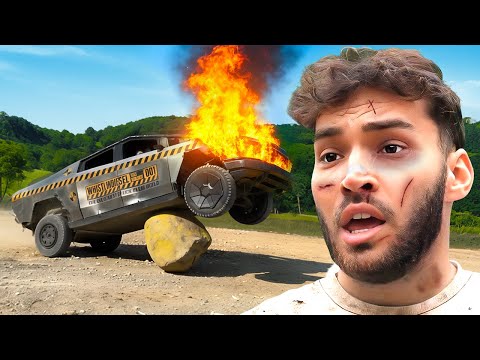 Cybertruck Durability Test With WhistlinDiesel