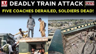 Breaking News: Jaffar Express Bombed, Five Coaches Derailed | Casualties Reported | World News