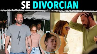 Jennifer López se divorcia de Ben Affleck  💔👀