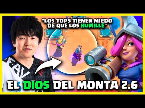 Esta LEYENDA Del MONTA 2.6 HUMILLA a Los TOPs MUNDIALES Con La MOSQUETERA EVO En Clash Royale