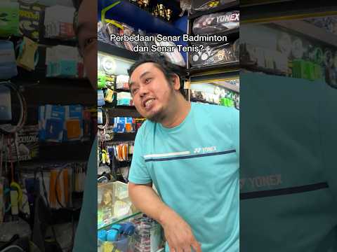 Perbedaan Senar Tenis & Senar Badminton? #badmintonindonesia