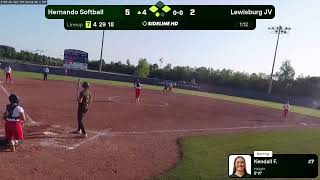 Hernando Softball @ Lewisburg JV (2026.04.16)