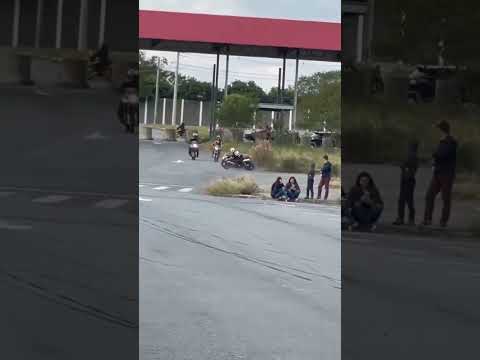 Braking Hard for 100 meters with your Superbike