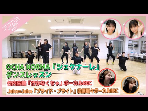 [Upcoming #337] OCHA NORMA "Shekenaare" Dance Lesson ・ Akari Takeuchi "Ikunacha" Vocal Recording ・ Juice=Juice "Pride Bright" Ruru Danbara Vocal Recording ・ MC: Yume Kudo, Rin Hashisako