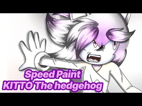 SpeedPaint - Kitto The hedgehog - 5HRS