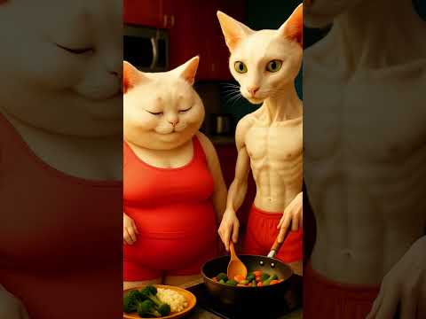 Eles zombaram do casal fofo, mas não esperavam a TRANFORMAÇÃO ESPETACULAR. #gatos #cats