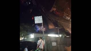 Fireworks at a random suburb